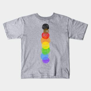 Rainbow Pride Bubbles Kids T-Shirt